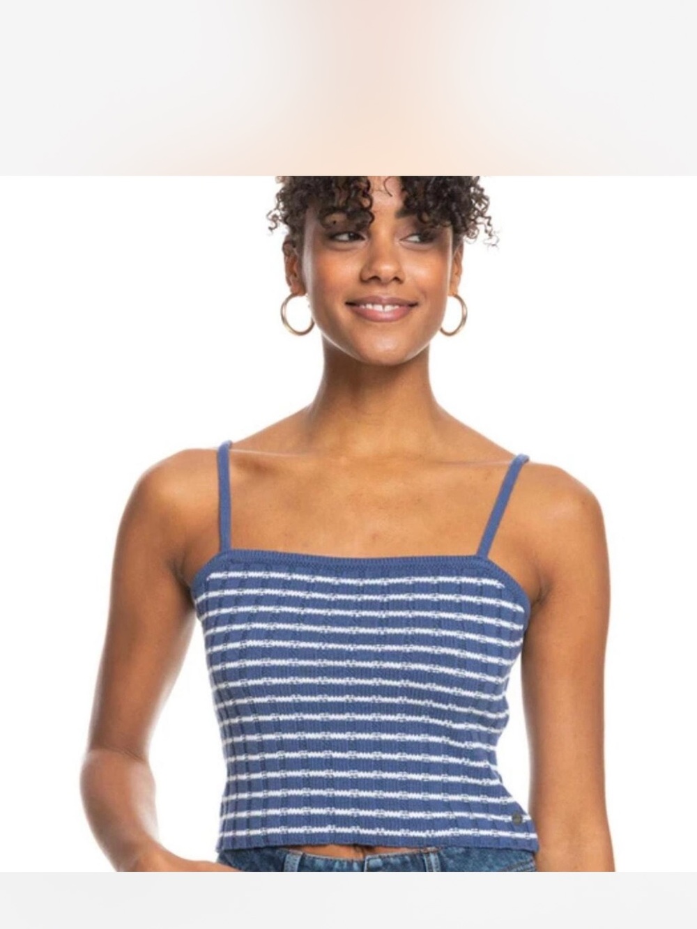 Roxy Dream Sign Striped Tank Top